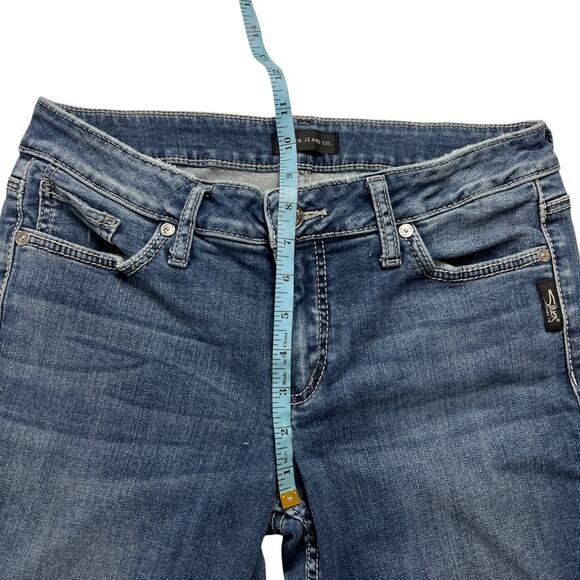 Silver Jeans Suki‎ Slim Boot Medium Wash Denim Pants Womens 30x31 Casual Bootcut - Picture 6 of 16